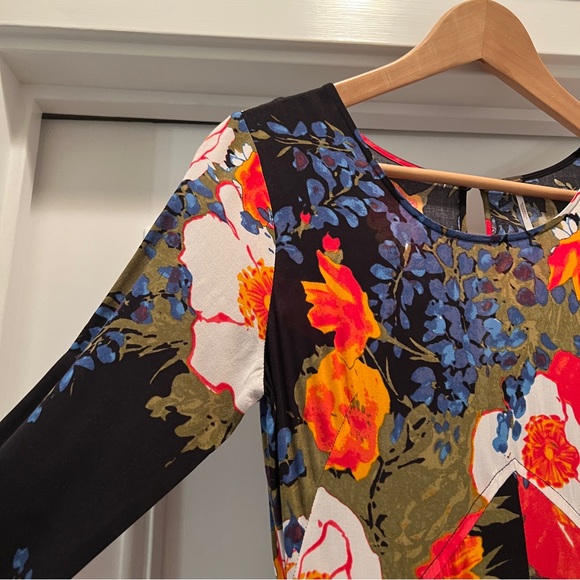 Free People First Kiss Long Sleeve Floral Maxi Dress - Picture 10 of 16